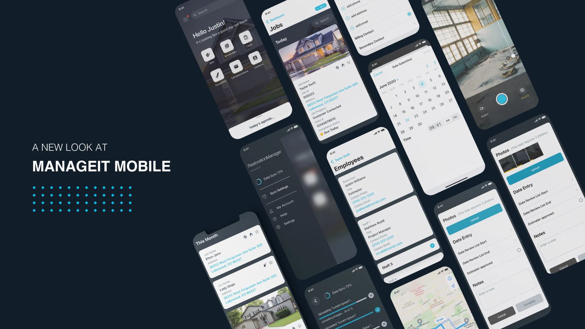 A new look at ManageIT Mobile — the redesigned Restoration Manager experience.